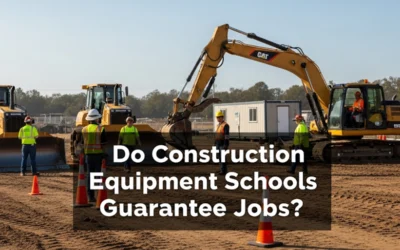 Do Construction Equipment Schools Guarantee Jobs?
